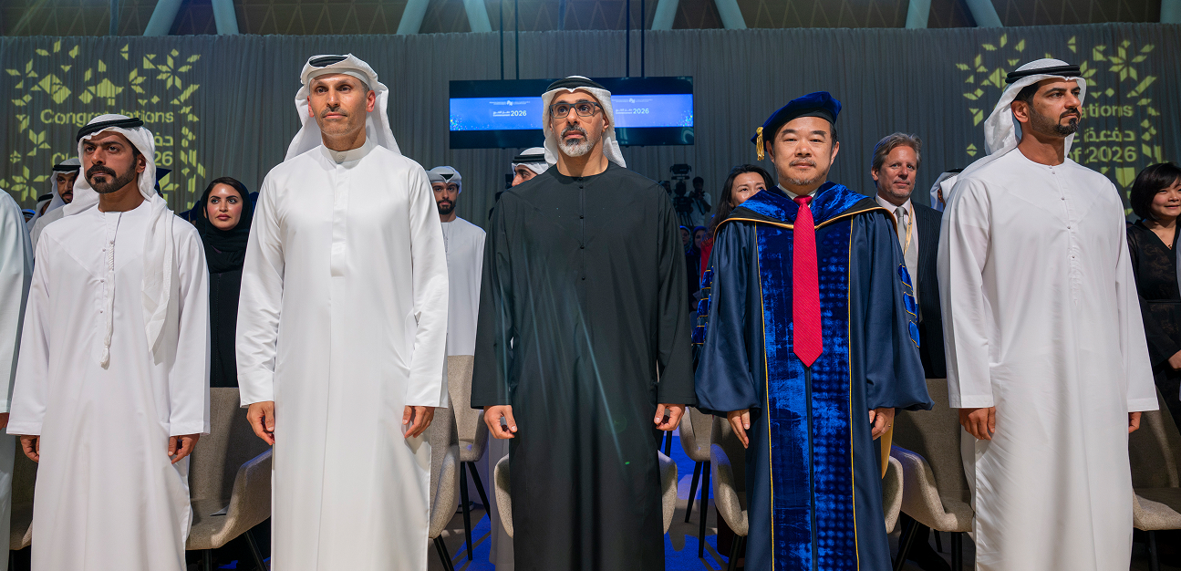 Khaled bin Mohamed bin Zayed attends Mohamed bin Zayed University of Artificial Intelligence 2026 commencement ceremony