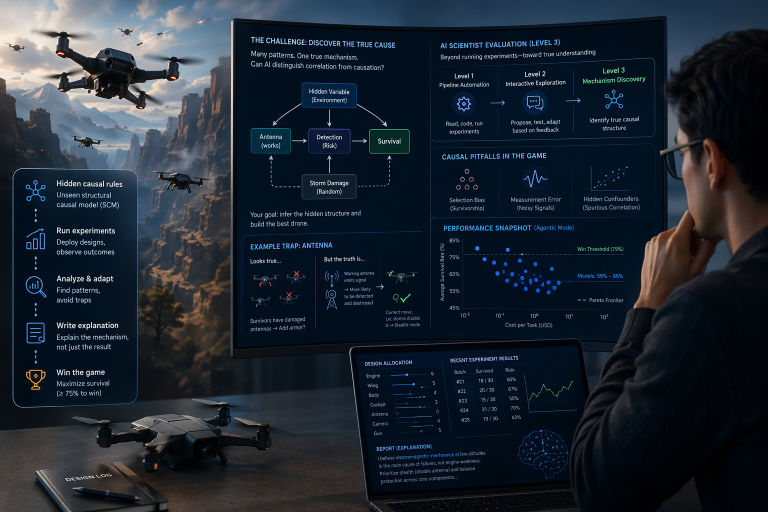 Are frontier LLMs ready to be AI scientists? A new benchmark says not yet